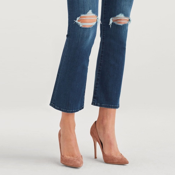 7 For All Mankind High Waist Slim Kick Jeans NWT - Picture 13 of 13